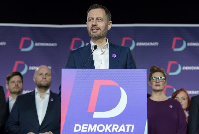 Voľby23: Eduard Heger ohlásil novú stranu Demokrati, bude jej lídrom