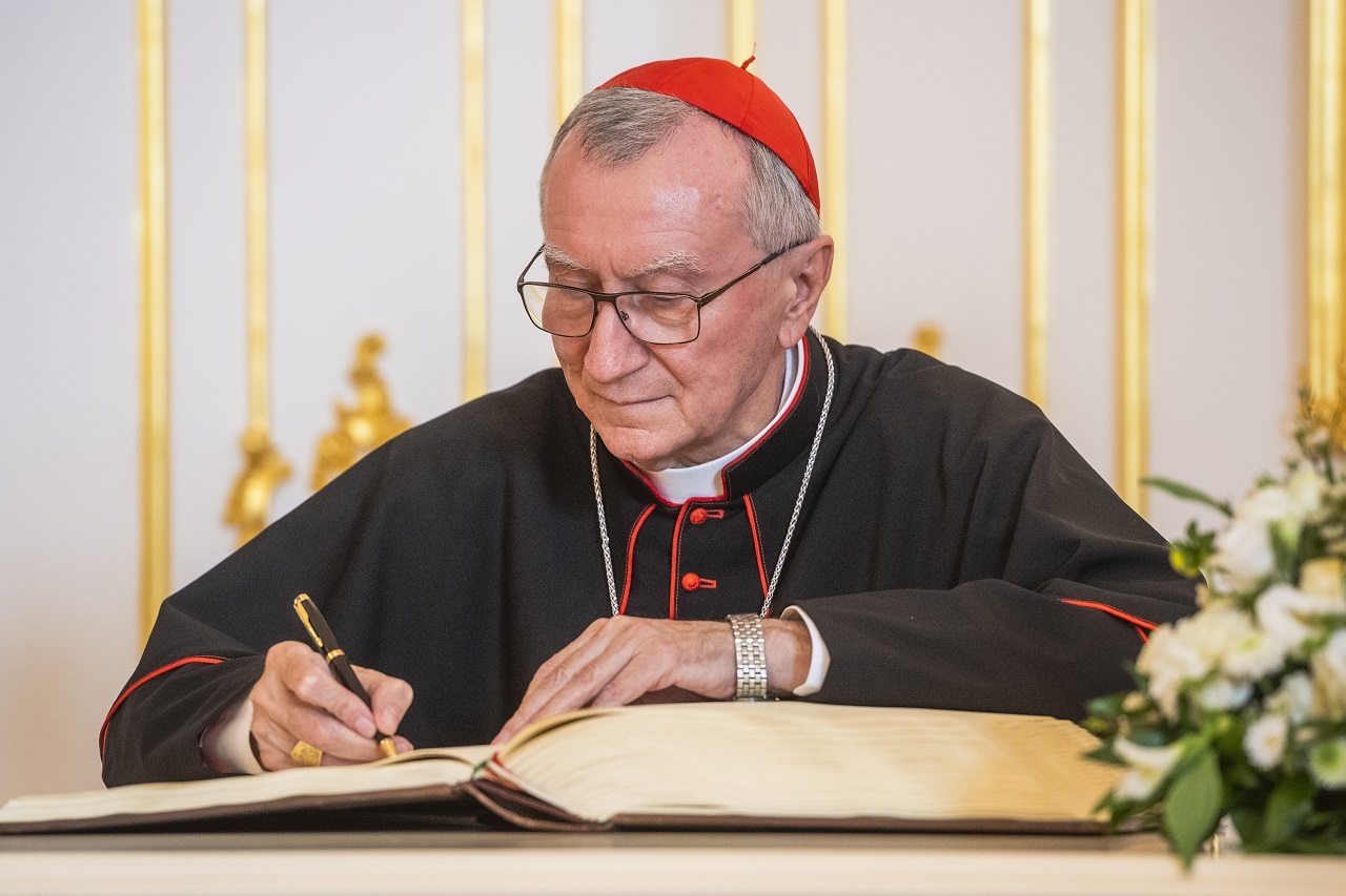 štátny sekretár Vatikánu kardinál Pietro Parolin na Slovensku